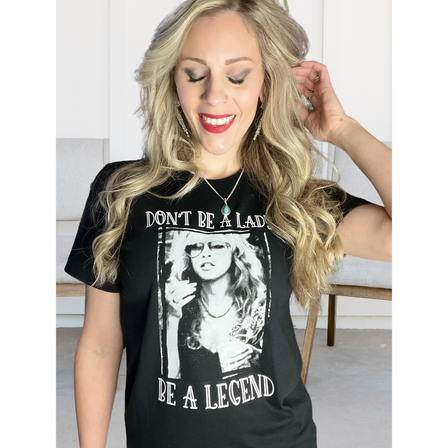 Don't Be a Lady, Be a Legend Graphic Tshirt