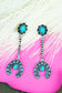 Turquoise Cloverpoint Earrings