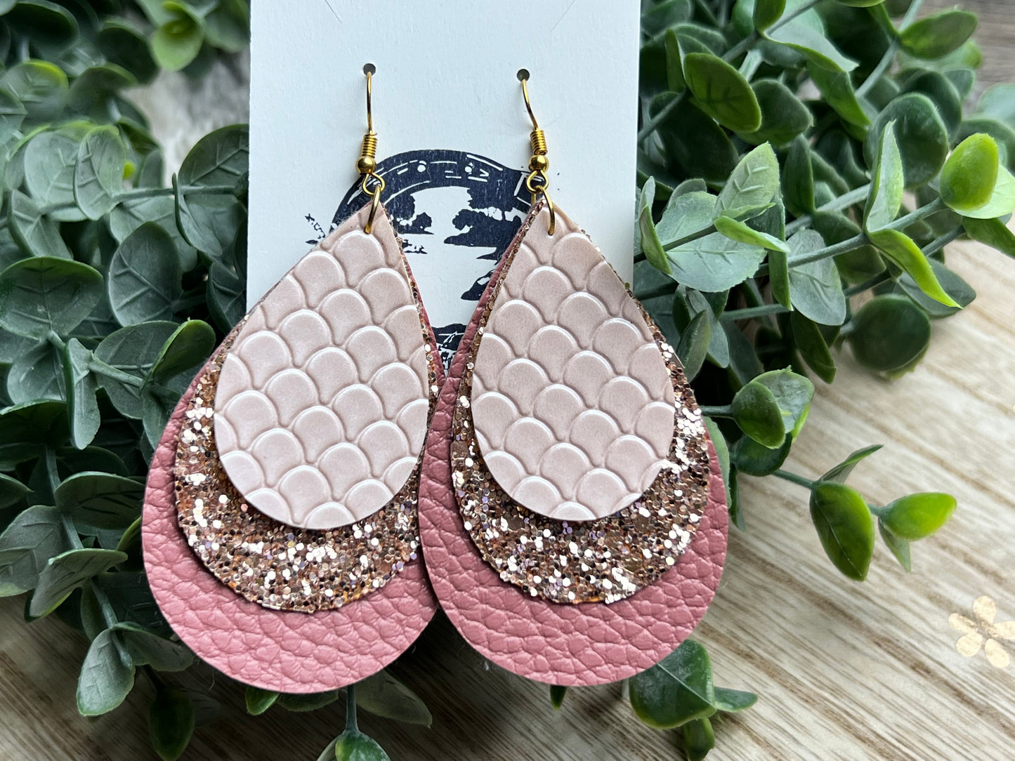 Pink and Glam Earrings