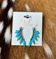 Turquoise Monet Earrings