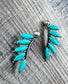 Turquoise Monet Earrings